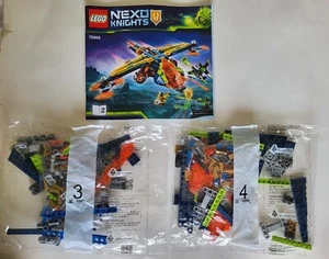 🌟 Lego Nexo Knights 72005 Anleitung #2 / ungeöffnet #3 & #4 Tüten - Bild 1 von 3