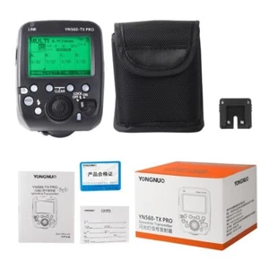 YONGNUO YN560-TX PRO Flash Trigger Wireless Transmitter For Nikon Canon Sony - Picture 1 of 6