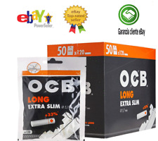 Filtri Ocb Lungo Extra Slim 5.7mm Filtro 10 Bustine Da 120 Filtre