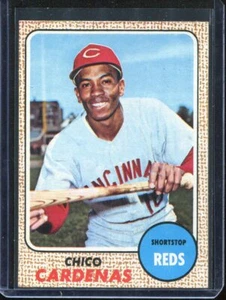 1968 Topps Baseball # 23 Chico Cardenas (NM) Near Mint - Picture 1 of 2