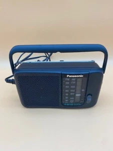 Panasonic schwarzes AM/FM Radio Modell # RF-544 - getestet - Bild 1 von 11
