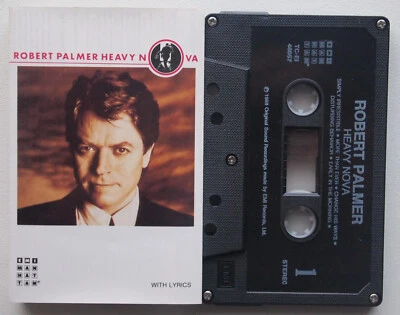 ROBERT PALMER - HEAVY NOVA (EMI TC-E1 48057) 1988 SINGAPORE CASSETTE TAPE - Image 1 of 4