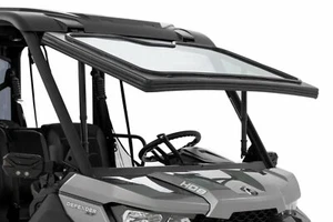 Rough Country Electric Tilt Windshield Glass Can-Am Defender HD 8/HD 9/HD 10 - Picture 1 of 6
