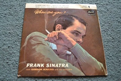 Frank Sinatra – Where Are You? Part 1 7'' Vinyl [EP] 1957 Capitol EAP 1-855 - Image 1 of 4