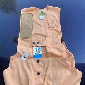 Vintage NOS With Tags Hunting Shooting Vest Ideal Products Inc Size Small - Picture 1 of 6