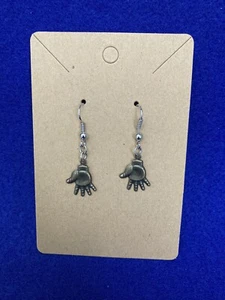 Orecchini alti cinque a forma di mano - Foto 1 di 1