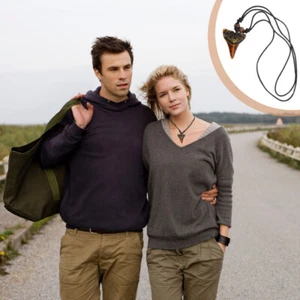 Haifischzahn Halskette Mann Cooler Schmuck Für Männer Herrenschmuck - Bild 1 von 10