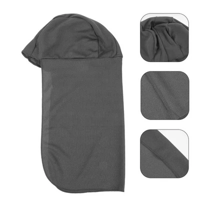 2Pcs Sun Shade Hat Neck Shade Cooling Skull Caps Outdoor Cycling Long Tail Caps - Image 1 of 4