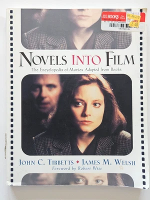 NOVELS INTO FILM - John C. Tibbetts / James M. Welsh (1st Edition 2nd Printing) - Imagem 1 de 4