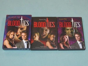 BLOOD TIES: THE COMPLETE SERIES (DVD, 2010, 7-Disc Set) ***Rare, OOP!*** Vampire - Foto 1 di 18