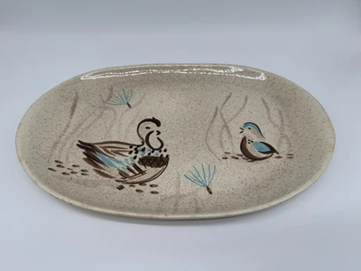 Vintage Red Wing Bob White Serving Platter - Image 1 of 4