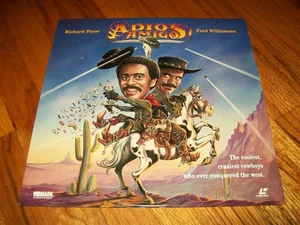 ADIOS AMIGO Laserdisc LD VERY GOOD CONDITION RICHARD PRYOR FRED WILLIAMSON RARE - Picture 1 of 2