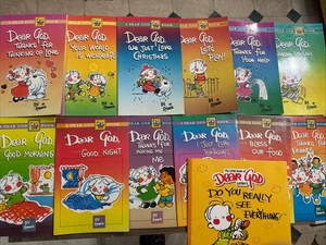Vintage 1983 Dear God Kids Lot of 12 Books + My Little Book Of Dear God Letters - Bild 1 von 16