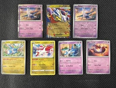 7x Latios Latias Bundle EX Pokemon card mixed set (No duplicate) Near mint - Image 1 of 4
