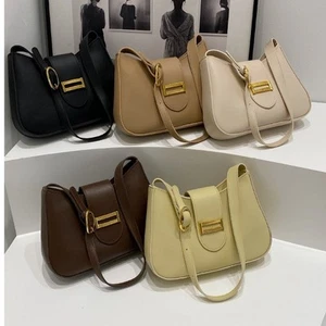 PU Leather Underarm Bag Casual Messenger Bag New Shoulder Bag Casual Outing - Zdjęcie 1 z 14