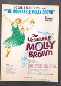 Vintage Unsinkable Molly Brown Vocal Selections Debbie Reynolds 1960 Song Book - Picture 1 of 9