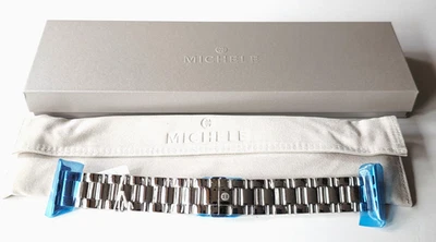 MICHELE DESIGNER PULSEIRA DE AÇO INOXIDÁVEL E PULSEIRA DE ENCAIXE PARA APPLE WATCH, MS20GS235009 - Imagem 1 de 4