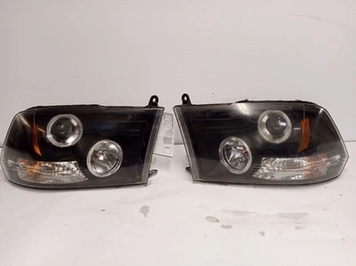 Pair Aftermarket Projector Style Headlights 13-23 DODGE RAM 1500 11714483 - Image 1 of 4