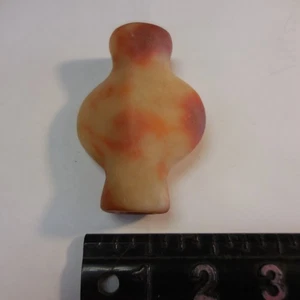Ferruginous Quartz Bottle Bannerstone - Picture 1 of 11