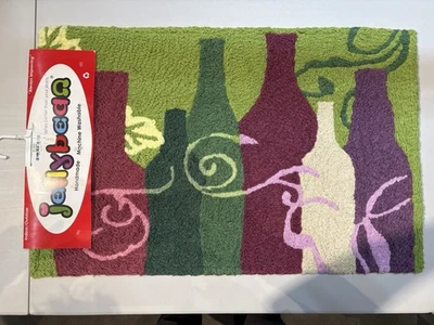 Alfombra Jellybean Factory Napa Wine 21”x30” interior exterior lavable a máquina Foto 1 de 3