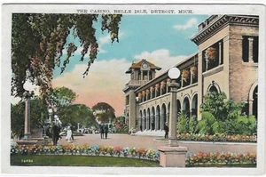 Postal de colección - The Casino - Belle Isle - Detroit, Michigan - Imagen 1 de 2