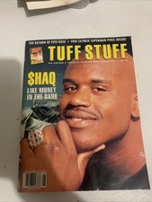 June 1993 Tuff Stuff Magazine -- SHAQ front cover sky caps New Sealed