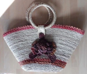Afrikanische Tasche aus Kenia Handarbeit - Bild 1 von 3