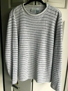 Classic Elements Ladies Pullover Tweed Long Sleeve Knit Top Size Large EUC - Bild 1 von 6