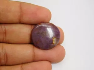 Cabujón de piedras preciosas de sugilita púrpura natural suelto para joyería 25 quilates. ME-4902 - Imagen 1 de 5