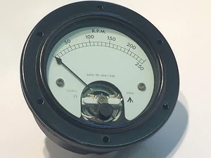 VINTAGE 250V DC MOVING COIL PANEL METER PREMIUM QUALITY ad1u10 - Picture 1 of 4