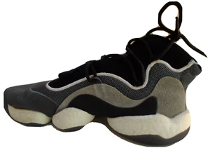 Adidas Crazy BYW Hi-Top Sneaker Herren Größe 10,5 grau/schwarz - Bild 1 von 6