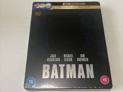 DC Batman (1989) 4K UHD Blu-ray SteelBook U.K. Exclusive - Image 1 of 4