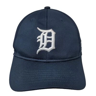 OC Sports Boy's Strapback Hat Blue Embroidered Detroit Tigers Logo - Image 1 of 4