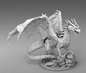 Dragon 28mm scale D&D/Roleplay High Quality 3d Fortress resin kit - Picture 1 of 1