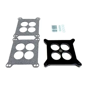 1/2" Ported Phenolic Carburetor Spacer Fits Holley Carb Chevy 4BBL SBC BBC 0.5" - Picture 1 of 2
