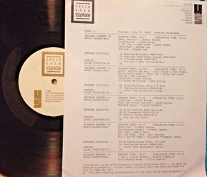 RADIO SHOW 7/25/89 NICKNAMES: LLOYD PRICE, BRENDA LEE, ROY ORBISON,FREDDY CANNON - Picture 1 of 1