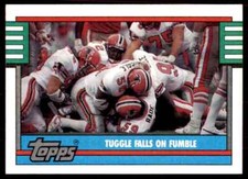 1990 Topps Jessie Tuggle Football Cards #514