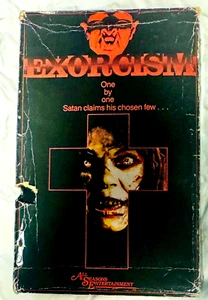 Exorcism VHS Extremely Rare Big Box All Seasons Ent - 1986 Release - Picture 1 of 8