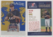2015 Panini Stars and Stripes Crusade Blue Devin Ortiz #32