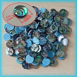 50 pcs trumpet finger key buttons for repairing parts plane abalone shell inlay - Picture 1 of 5