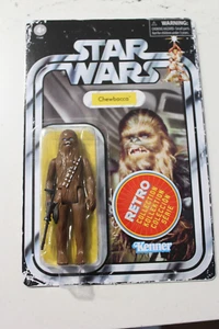 STAR WARS Retro Collection CHEWBACCA Unpunched MOC Kenner 12 Back Style - Picture 1 of 4