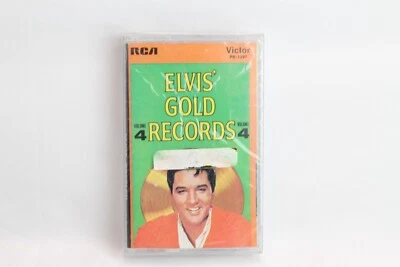 Elvis Presley – Gold Records Volume 4 – RCA Cassette Tape – New Sealed - Image 1 of 4