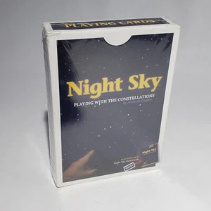 Night Sky Playing Cards Playing with the Constellations Factory Sealed - Picture 1 of 8
