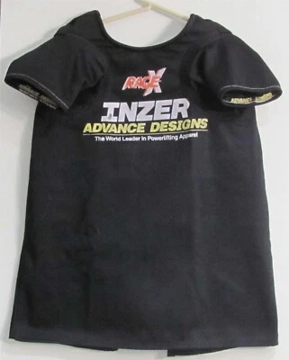 Camisa Inzer 2-PLY Rage X 50 Negra Mangas OB/NV Acortadas 2" (Solo Usada 1X) Foto 1 de 4