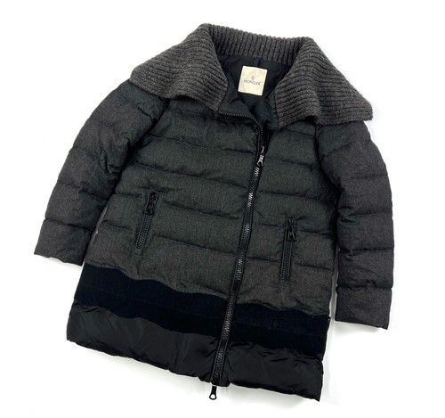 Piumino classico da donna di lusso MONCLER OCELOT lana LORO PIANA 4 L XL