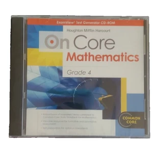 On Core Mathematics Grade 1 ExamView Test Generator CD-ROM Assessment Suite HMH - Picture 1 of 2