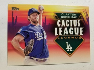 2019 Topps Cautus League Legends U Pick - #CLL - Carew, Kershaw, Seager 1X