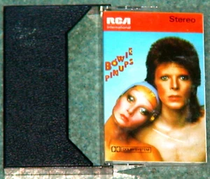 DAVID BOWIE PIN-UPS ORIGINAL GERMANY CASSETTE 1973 MC RARE RARO - Imagen 1 de 2