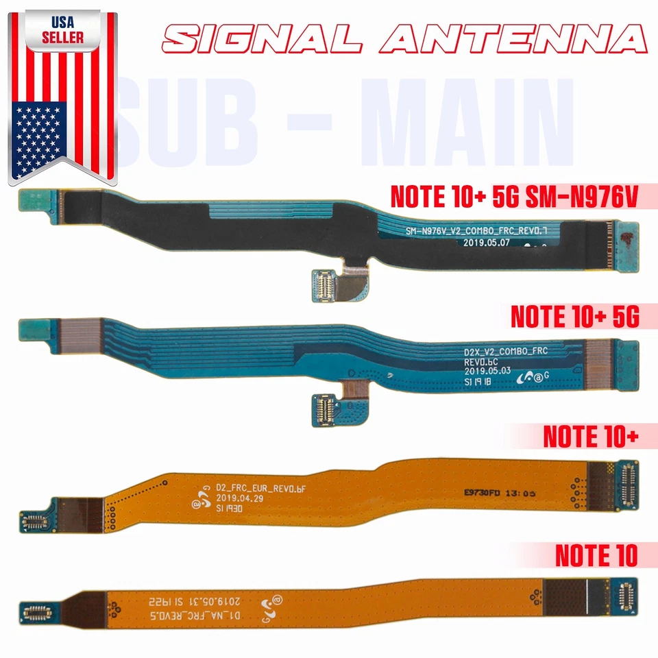Cable flexible de antena para placa base (subprincipal) para Samsung Galaxy Note 10 10+ Plus 5G Foto 1 de 1