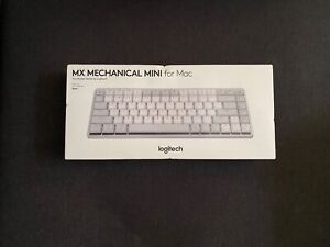 Logitech Master Series MX Mechanical Mini for Mac Wireless Keyboard - Pale Gray
